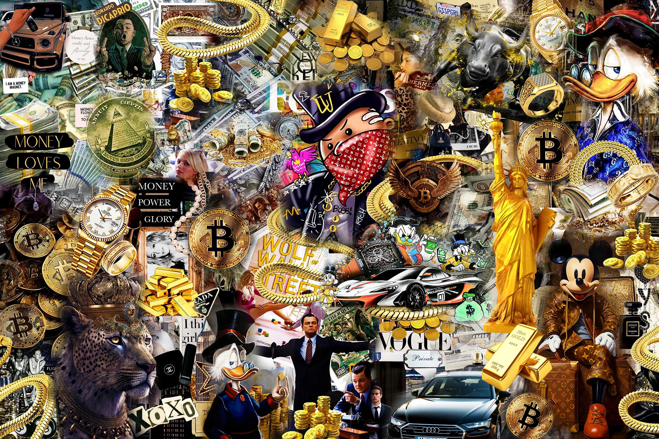 Фотообои флизелиновые Upstream Мир финансов денег и успеха 230х345 см (SPF-071/6)