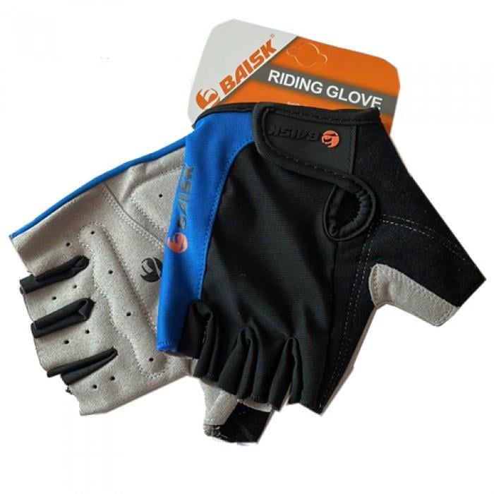 Перчатки велосипедные беспалые BAISK BSK-2295 Riding Glove L Синий (32406720)