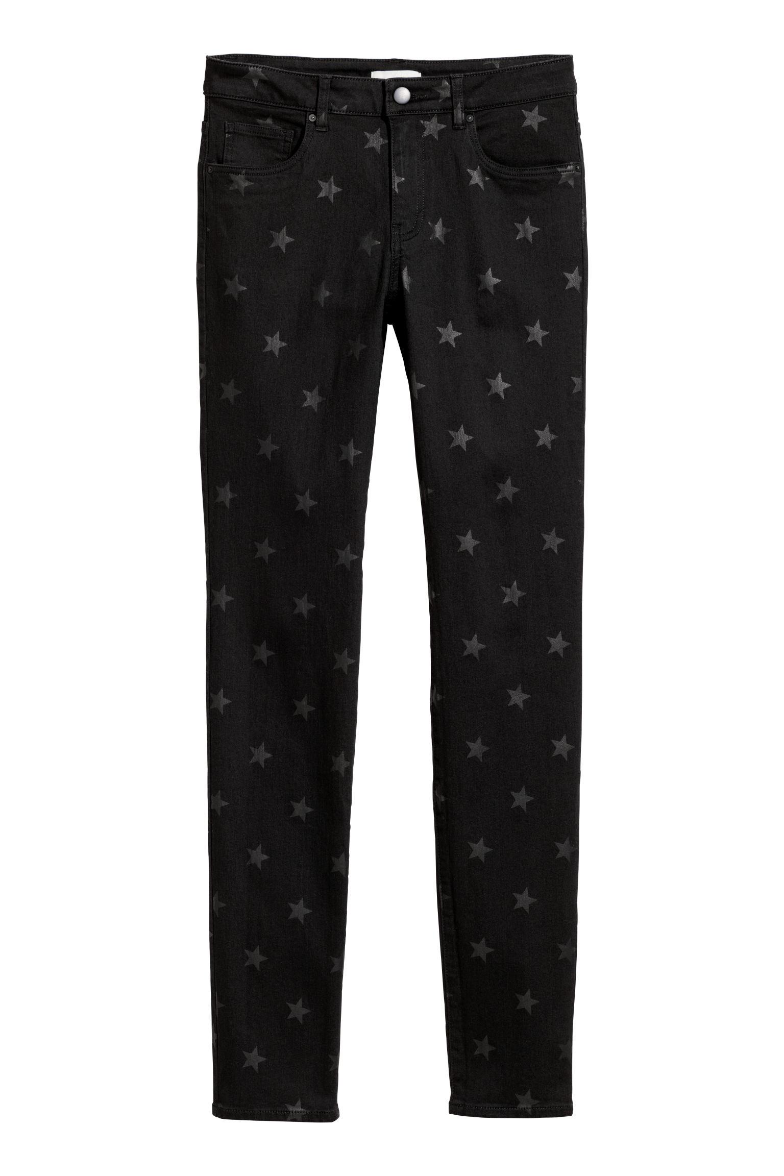 Джинсы H&M Звезды р. 32 Черный (1102547747)