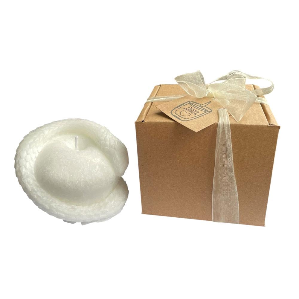 Свеча ароматическая Яблоко искушения в подарочной коробке (TA0166) Свеча ароматическая Яблоко искушения в подарочной коробке (TA0166)