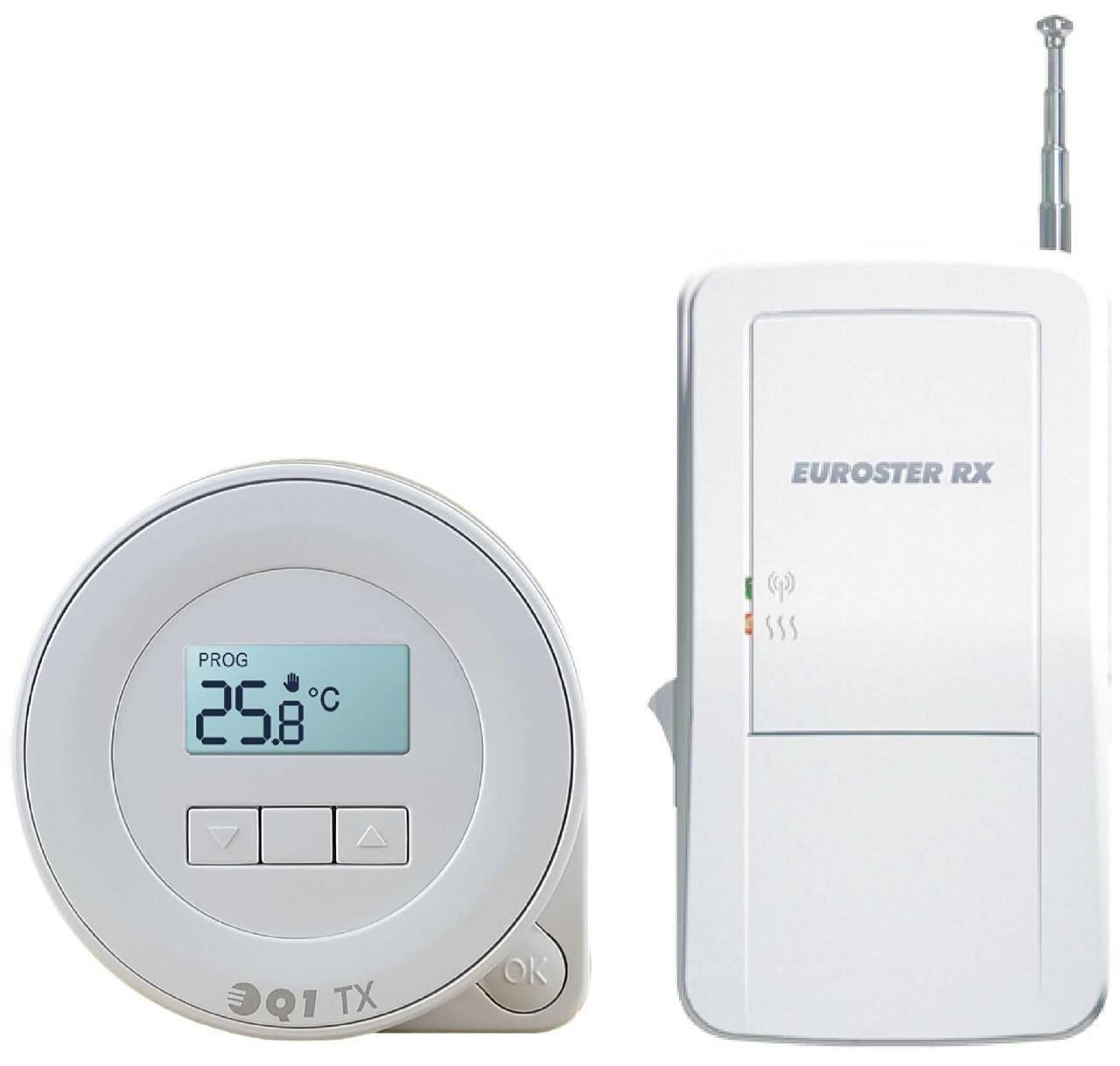 Програматор температури Euroster Q1 TXRX безпровідний добовий (28414721) Програматор температури Euroster Q1 TXRX безпровідний добовий (28414721)