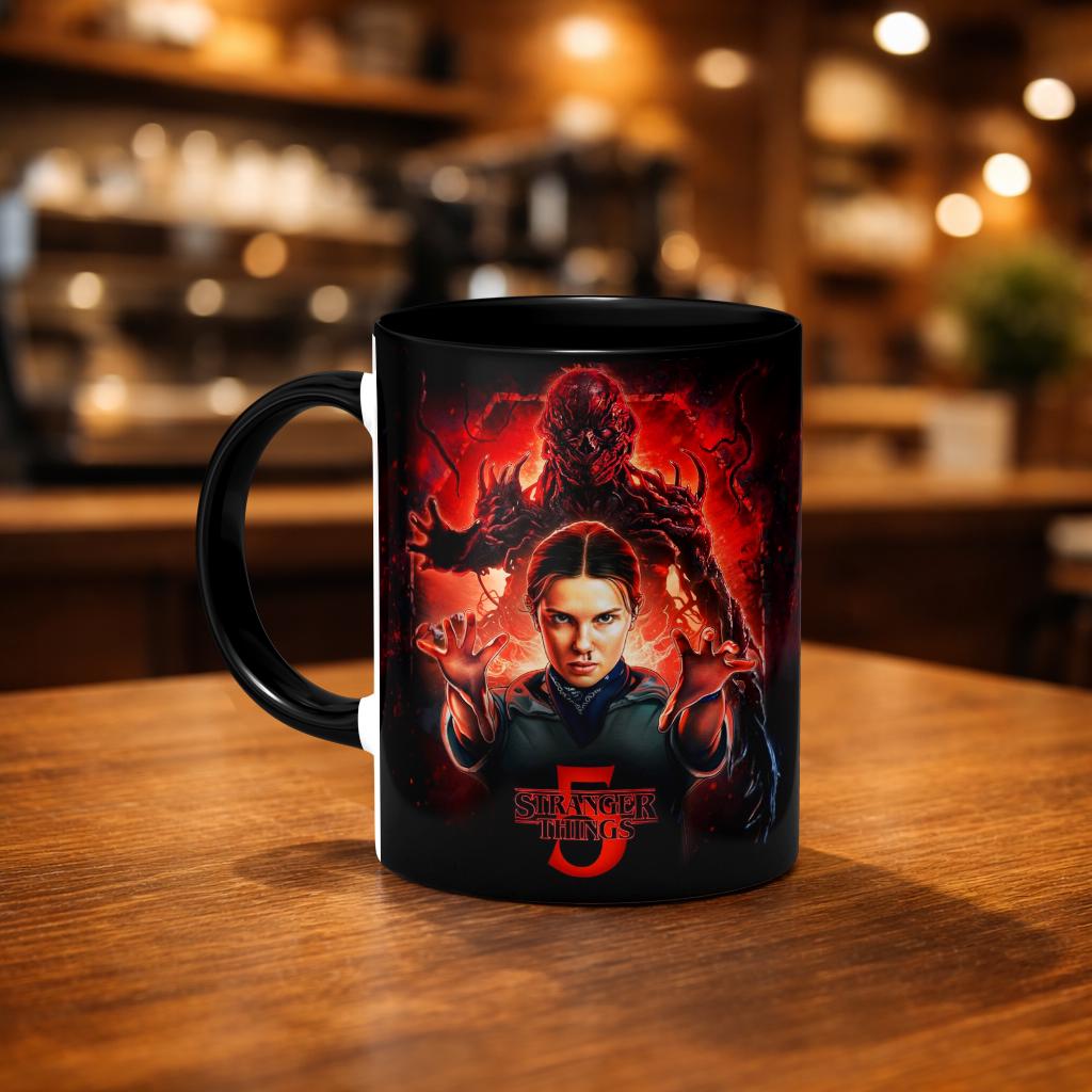 Чашка Stranger Things 5 330 мл Черный (LV-ST-09) Чашка Stranger Things 5 330 мл Черный (LV-ST-09)
