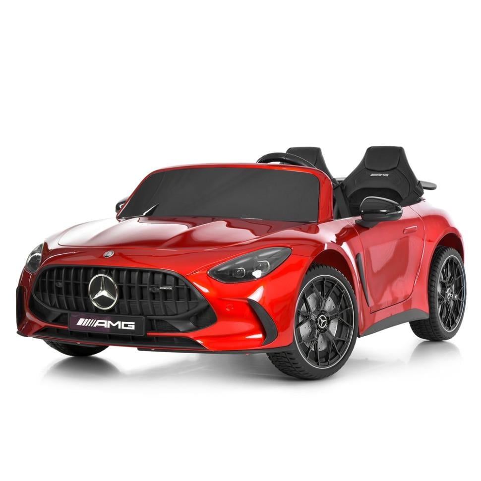 Детский электрический автомобиль Bambi Mercedes-Benz 24V двухместный до 50 кг Красный (DE-169-E-992)
