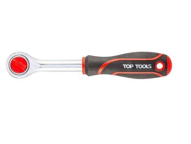 Ключ-трещотка Top Tools 150 мм 1/4" (26448)