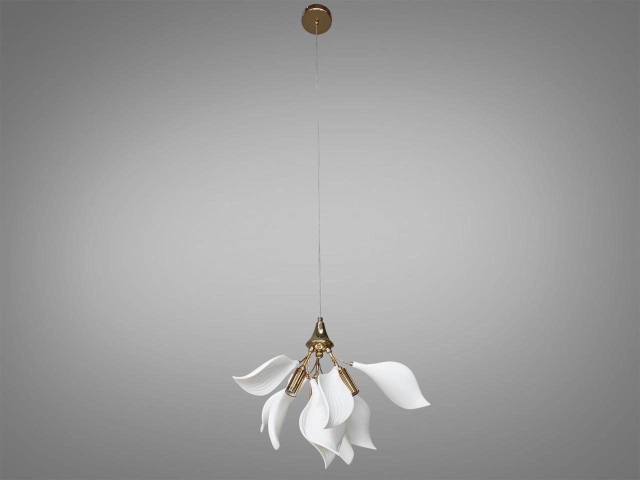 Люстра подвес EcoLed Loft 7172-3P GD Золотой