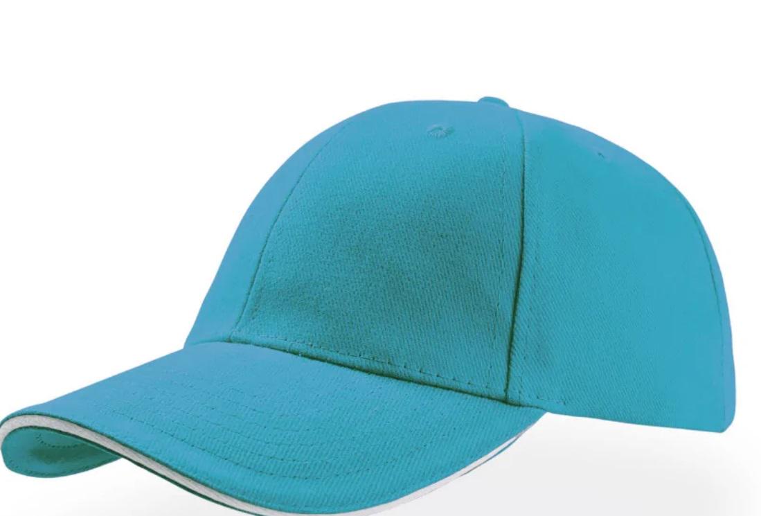 Кепка Atlantis Liberty Sandwich 6-ти панельна Бірюзовий з білим (LISATU) - фото 1 Кепка Atlantis Liberty Sandwich 6-ти панельна Бірюзовий з білим (LISATU) - фото 1