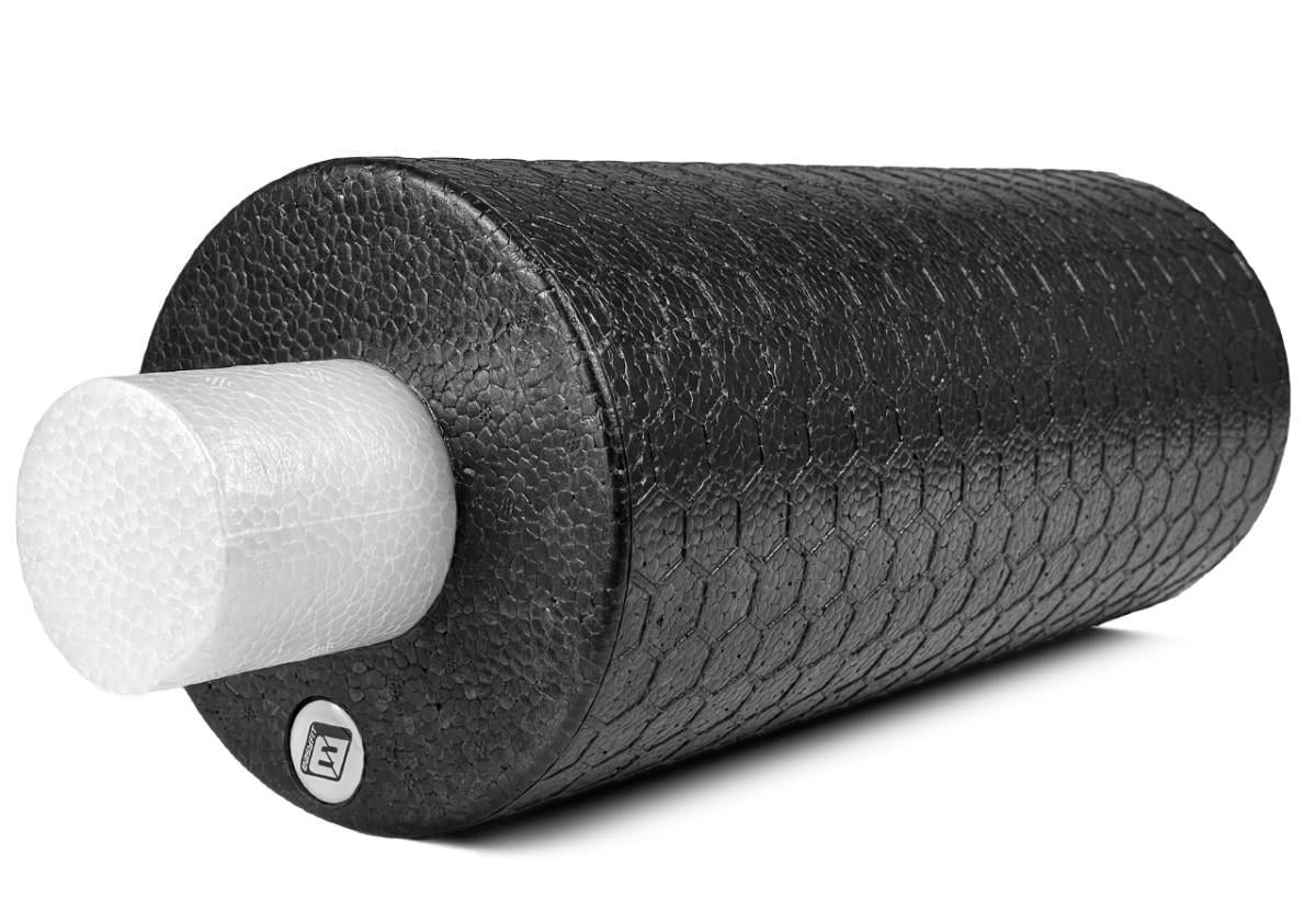 Массажный ролик EasyFit LightWeight 33х14 см с массажером для стоп 33х6 см (EF-2035-1)