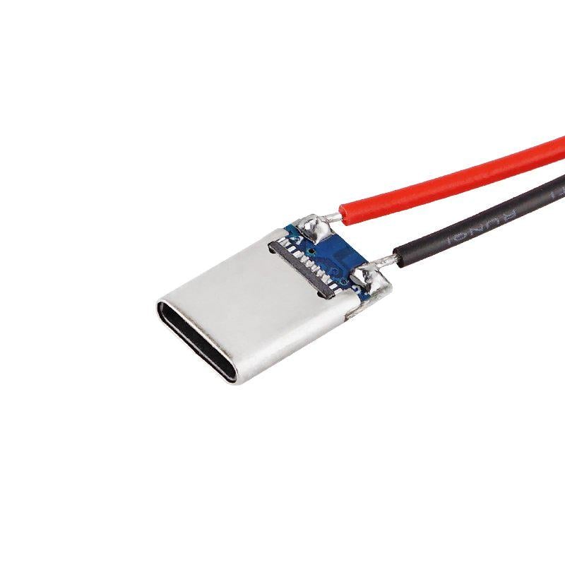 Штекер USB Type-C 3A 2pin с проводом (A448050)