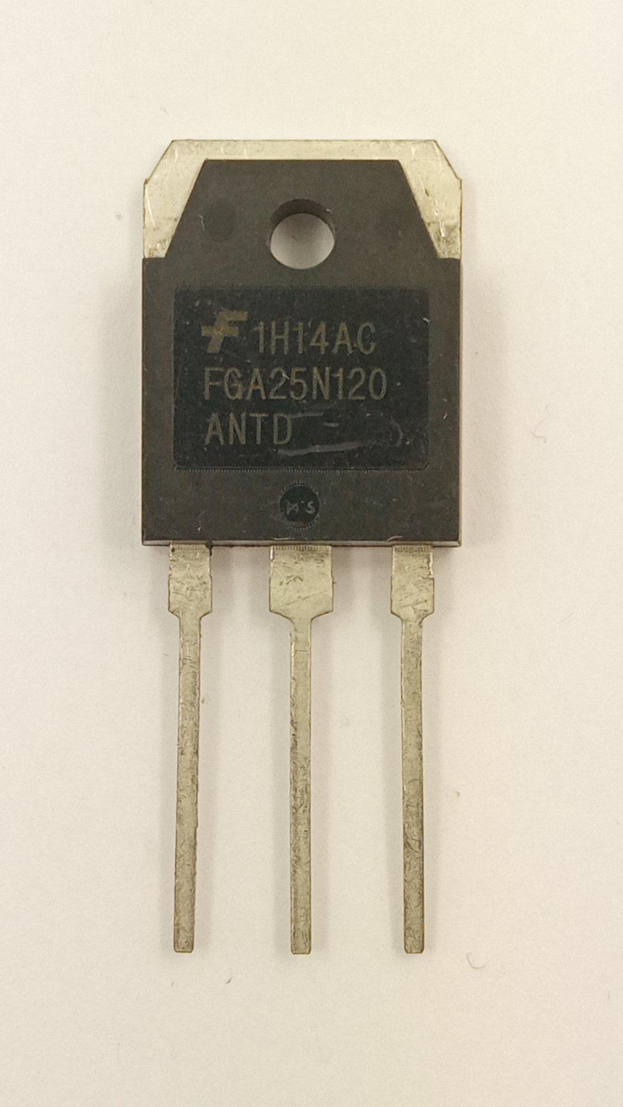 Транзистор FGA25N120ANTD 1200V/25A/310W диод 235 nS (26658)