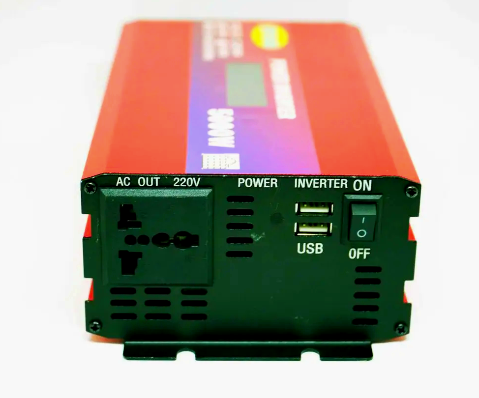 Інвертор автомобільний ERYUAN 12V-220V 5000W з LCD дисплеем та вольтметром (21039357) - фото 8 Інвертор автомобільний ERYUAN 12V-220V 5000W з LCD дисплеем та вольтметром (21039357) - фото 8