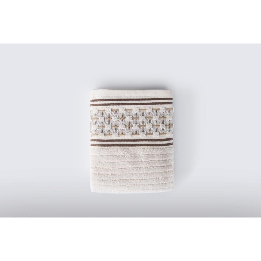 Рушник Irya Jakarli Olwen ekru 70х140 Молочний (svt-2000022253420) - фото 1 Рушник Irya Jakarli Olwen ekru 70х140 Молочний (svt-2000022253420) - фото 1