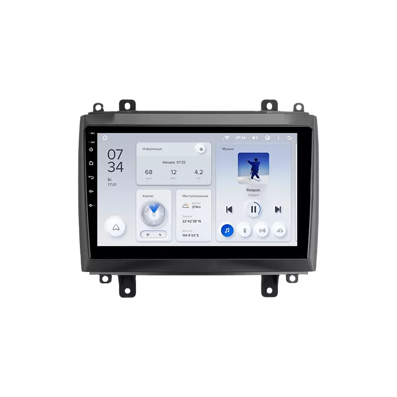 Автомагнитола штатная Teyes X1 для Cadillac CTS 2002-2007 SRX 2003-2009 Android (1644922672)