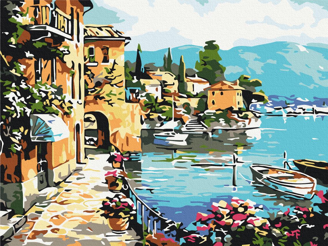 Картина по номерам Brushme Летняя набережная 30x40 см (RBS32191)