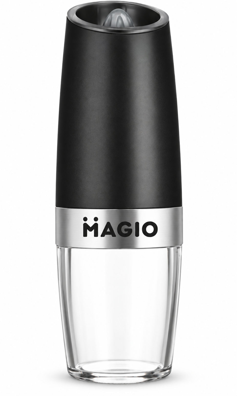 Измельчитель специй Magio MG-211 гравитационный керамическая жернова LED-подсветка Черный (ML-06908)