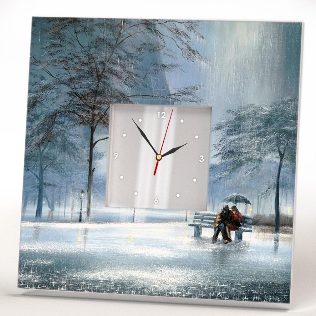 Часы Дождевые Париж 260x260 мм (C00064) Часы Дождевые Париж 260x260 мм (C00064)