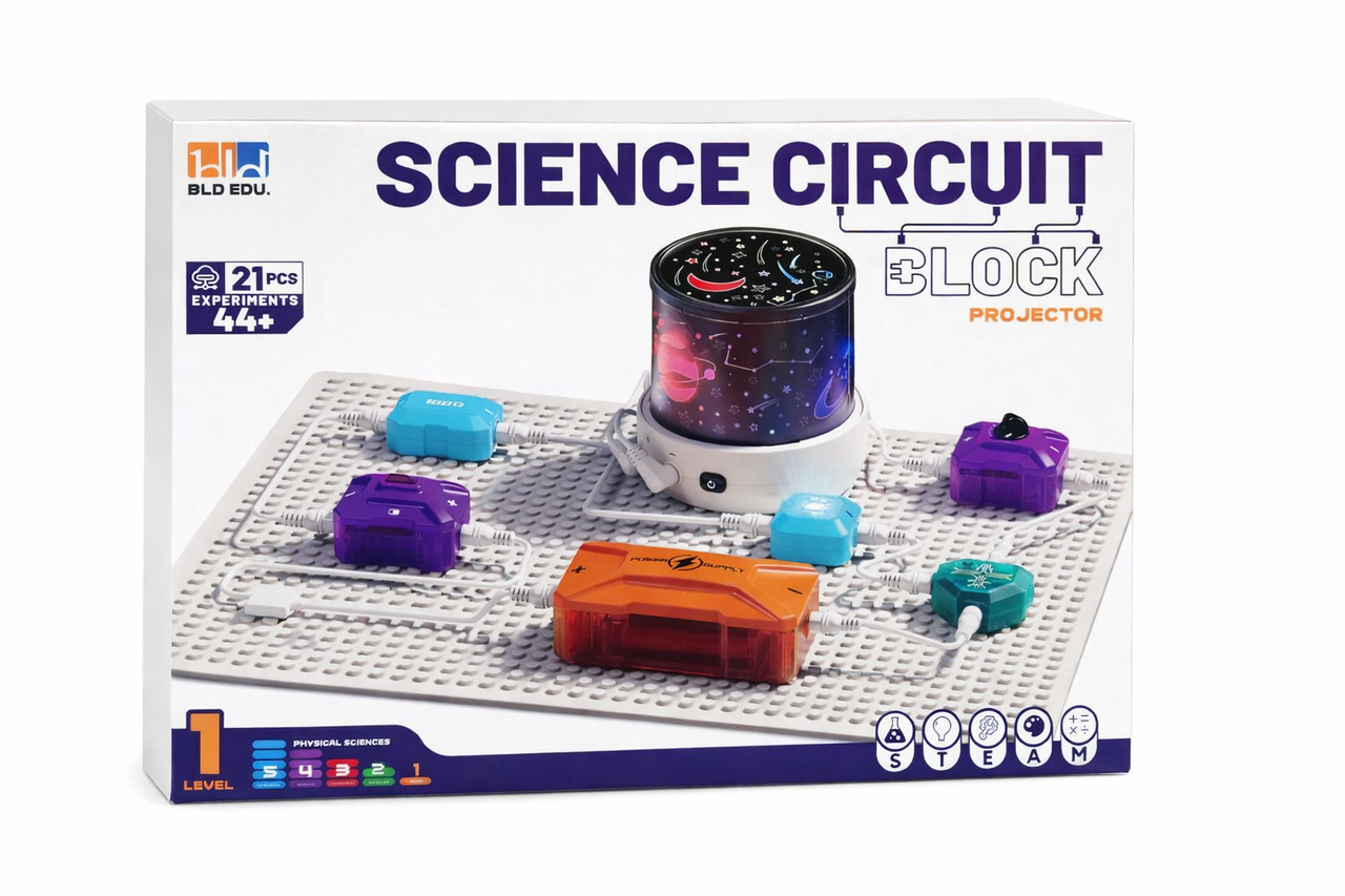 Конструктор электронный Science Circuit Block D1003 21 эл. на батарейках 44 эксперимента (2957201524) Конструктор электронный Science Circuit Block D1003 21 эл. на батарейках 44 эксперимента (2957201524)