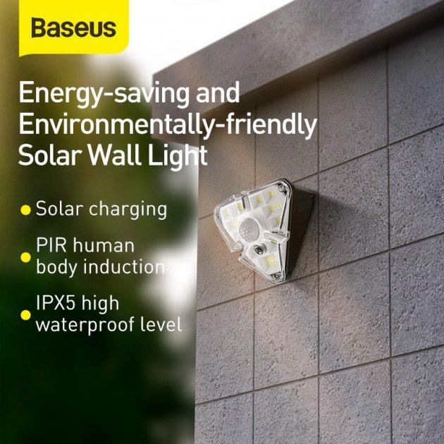 Светильник уличный Baseus Energy Collection Series Solar DGNEN-B 4 шт. (34599mma) - фото 8 Светильник уличный Baseus Energy Collection Series Solar DGNEN-B 4 шт. (34599mma) - фото 8