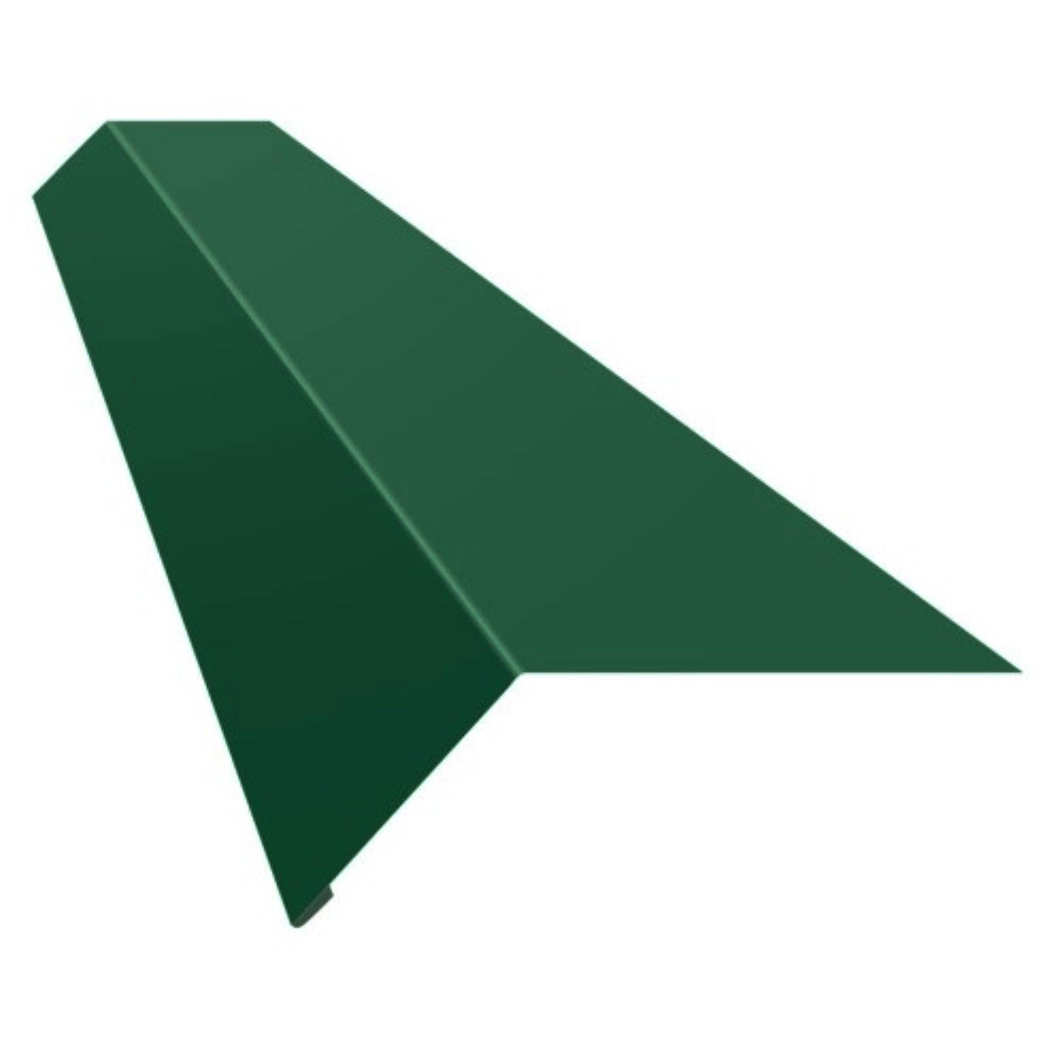 Карнизная планка капельник для битумной черепицы/металлочерепицы и профнастила Partner Ral 6005 полиэстер Зеленый мох (376842063)