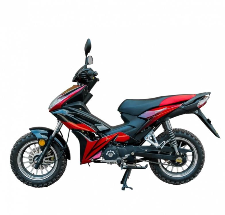 Мотоцикл Spark SP125C-4WQ Красный - фото 1