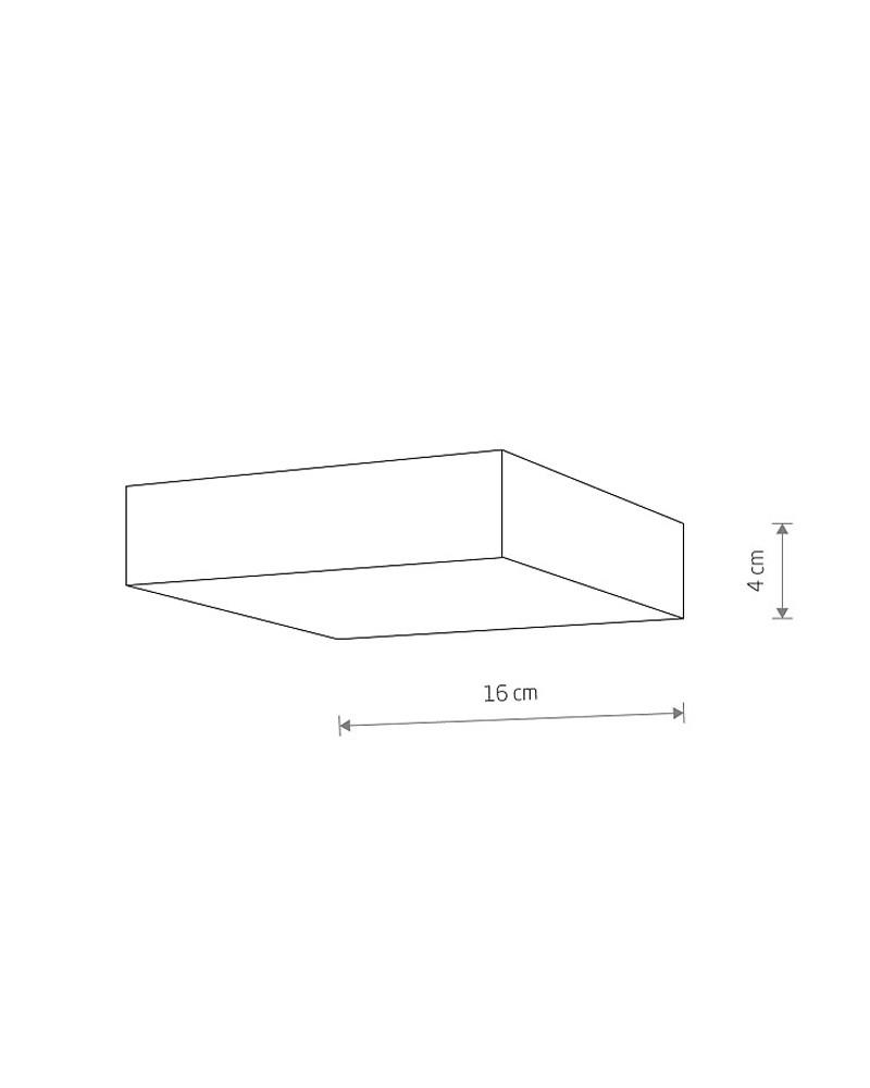 Потолочный светильник Nowodvorski 10430 Lid Square Led 1x25W 4000K 2100Lm (2229963072) - фото 5