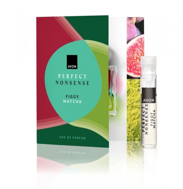 Открытка с пробным образцом парфюмерной воды Perfect Nonsense Figgy Matcha 0,6 мл (35587044)