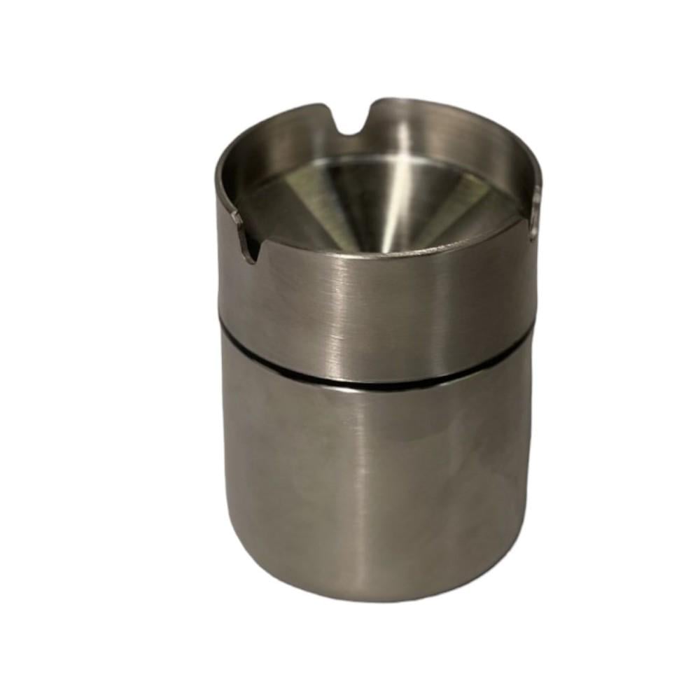 Пепельница настольная из нержавеющей стали Mini 9 см Хром (14020954) Пепельница настольная из нержавеющей стали Mini 9 см Хром (14020954)