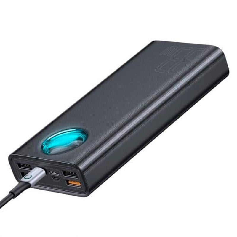 Батарея портативная Baseus Amblight Digital Display PPLG-01 30000 mAh 65W Black - фото 3