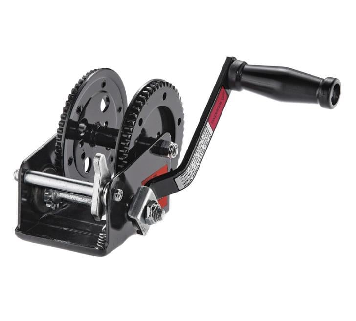 Лебідка автомобільна ручна 1600Lbs 727 кг Чорний