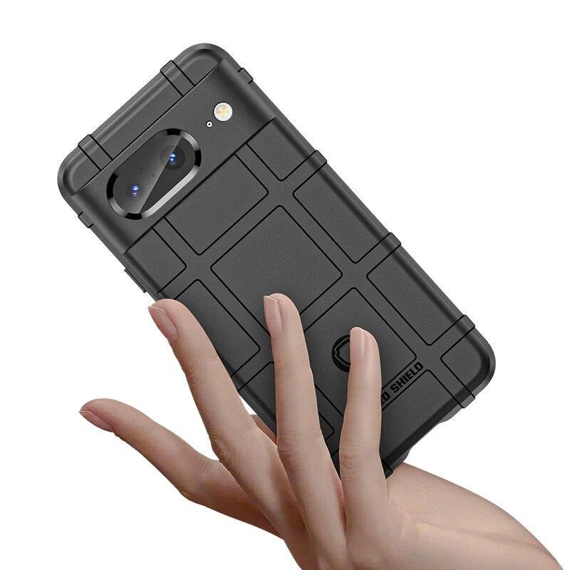 Чехол Lenuo Rugged Shield для Google Pixel 8 (черный) - фото 10