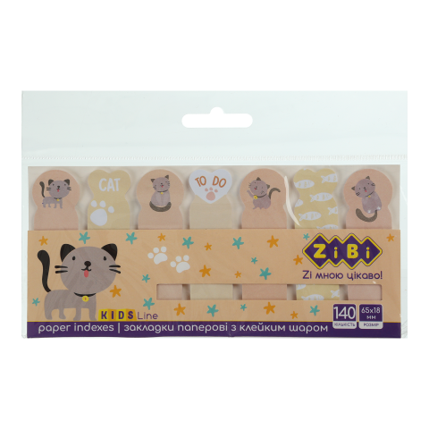Закладки паперові CAT KIDS Line ZB.15103 (20035761)