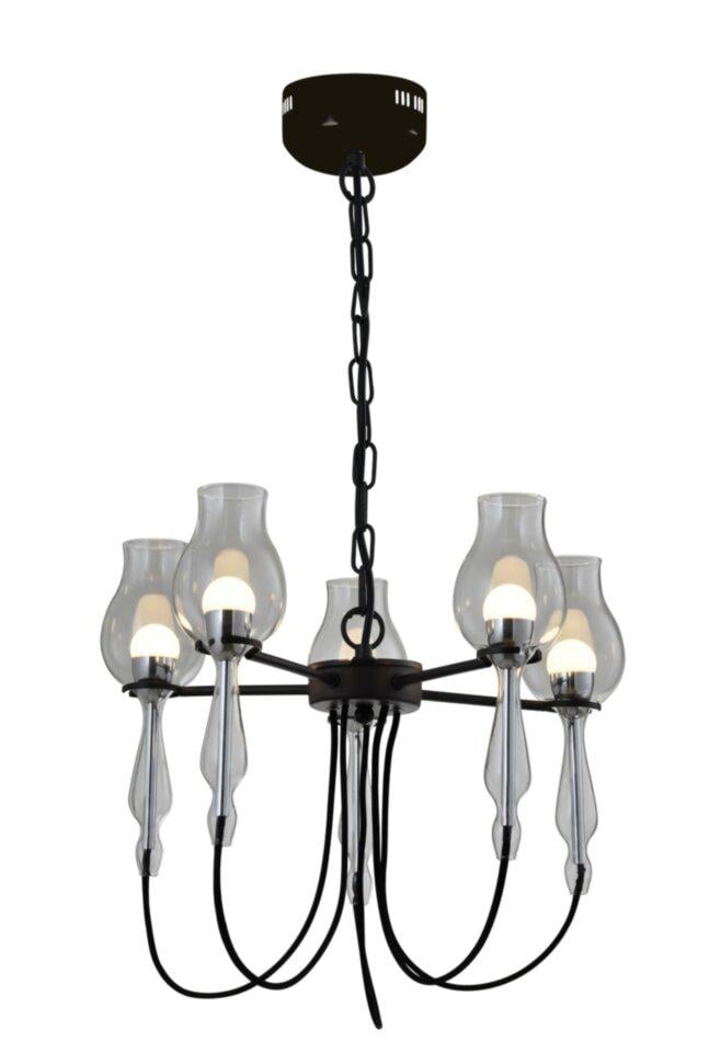 Люстра WunderLicht Nh7117 50x92 см Черный (NH7117-45) Люстра WunderLicht Nh7117 50x92 см Черный (NH7117-45)