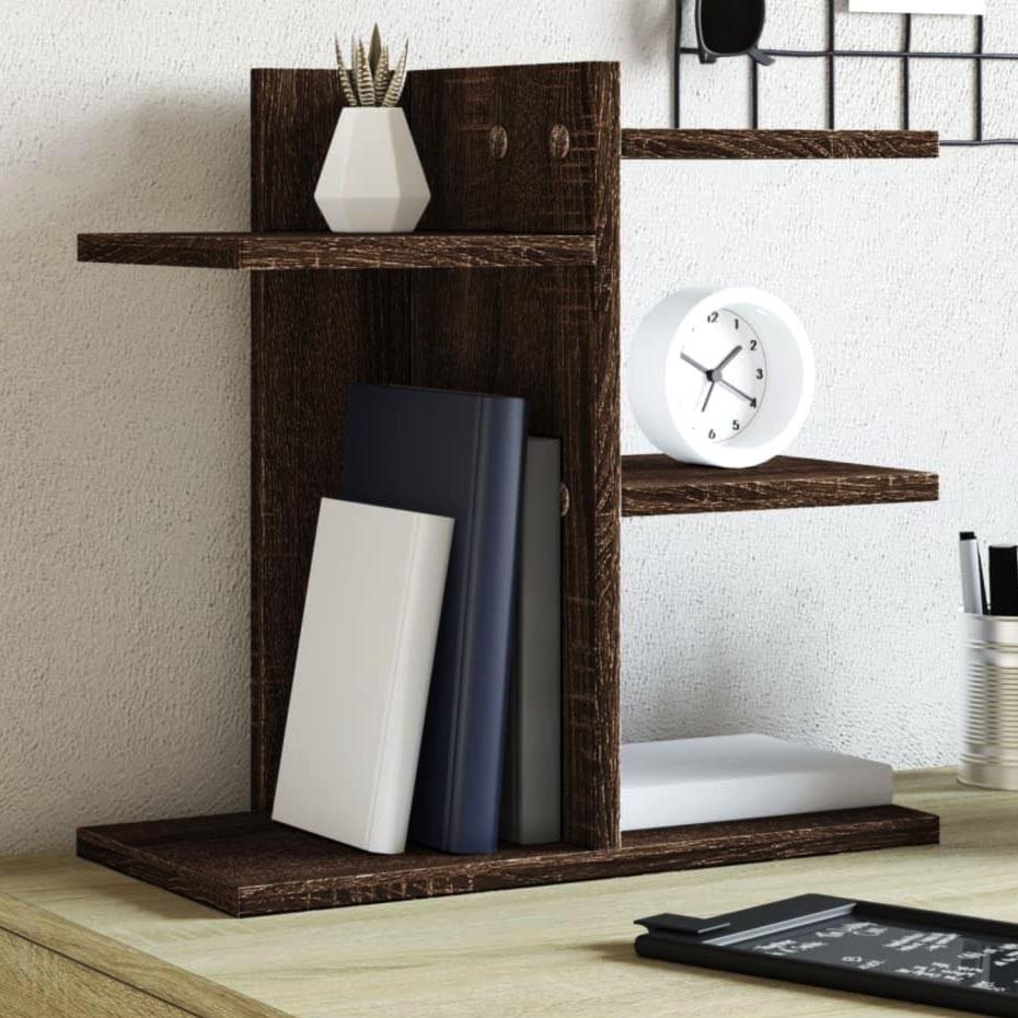 Полка книжная настольная из дерева Сяоден Капучино (КПА-043609)