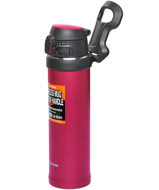 Термокружка Zojirushi SM-QAF60 0,6 л з переноскою Червоний (1013-SM-QAF60RK)