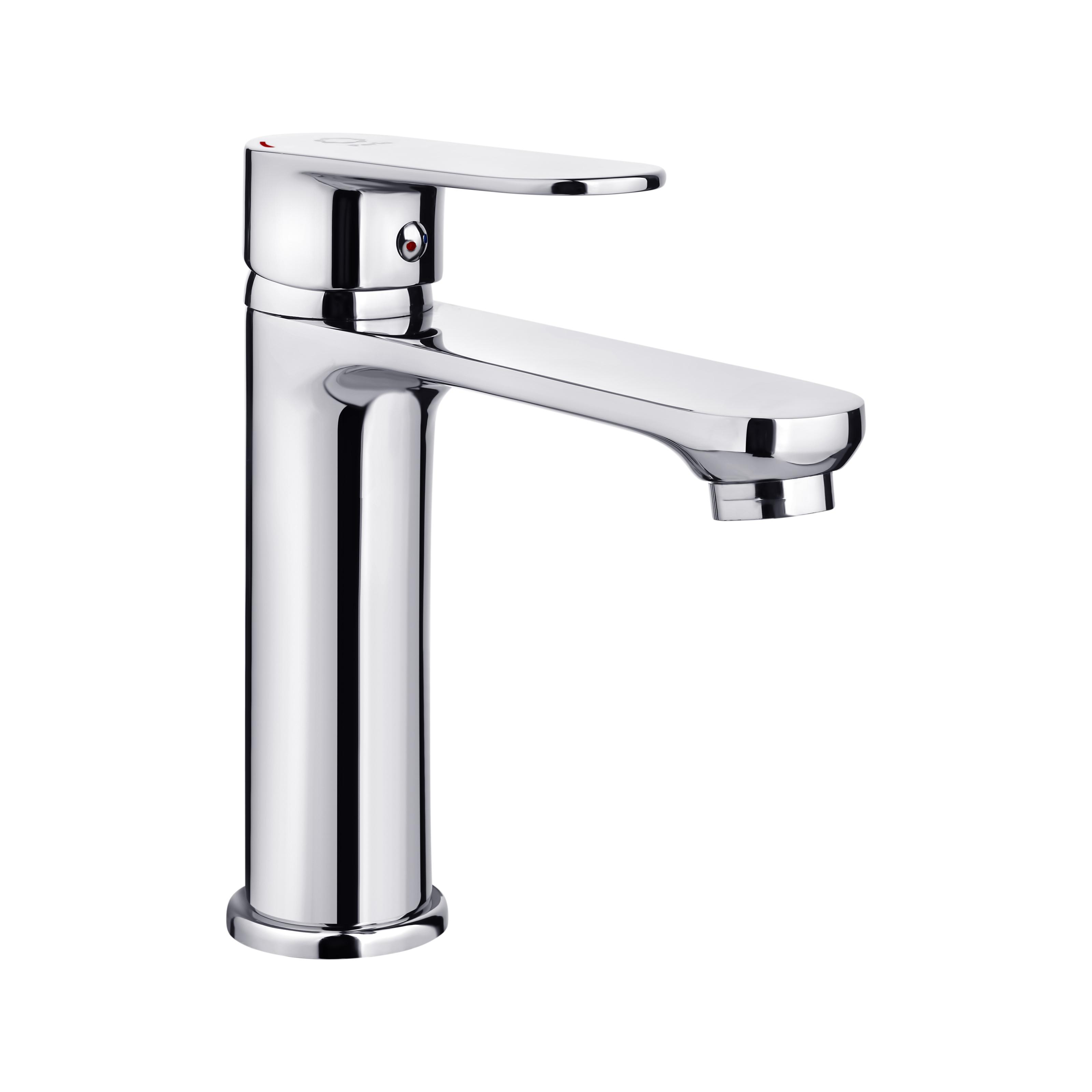 Смеситель для умывальника Perla DREAM латунь Хром (PSE7303)