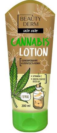 Лосьйон тонуючий для тіла Beautyderm Cannabis Lotion 200 мл (9329140) - фото 1