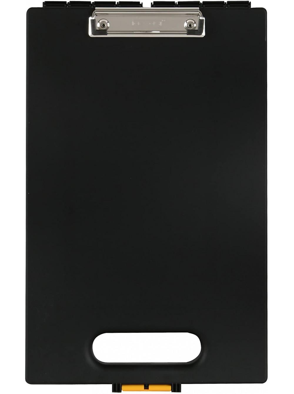 Папка-планшет Dexas Клипкейс-1 с клипсой А4 Черный