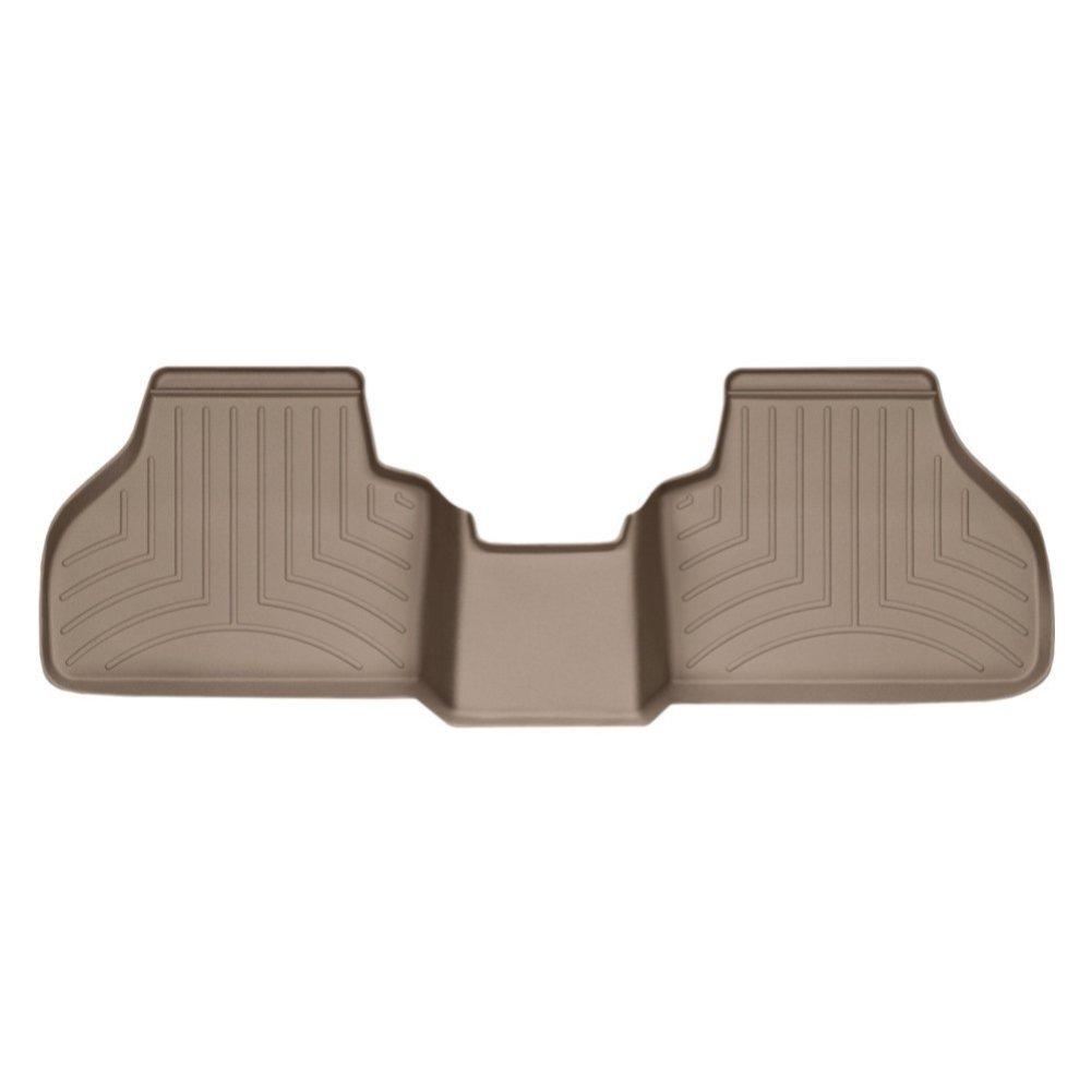 Килимки WeatherTech в салон BMW X3 2010- з бортиком задні 2 шт. Бежевий (453312)