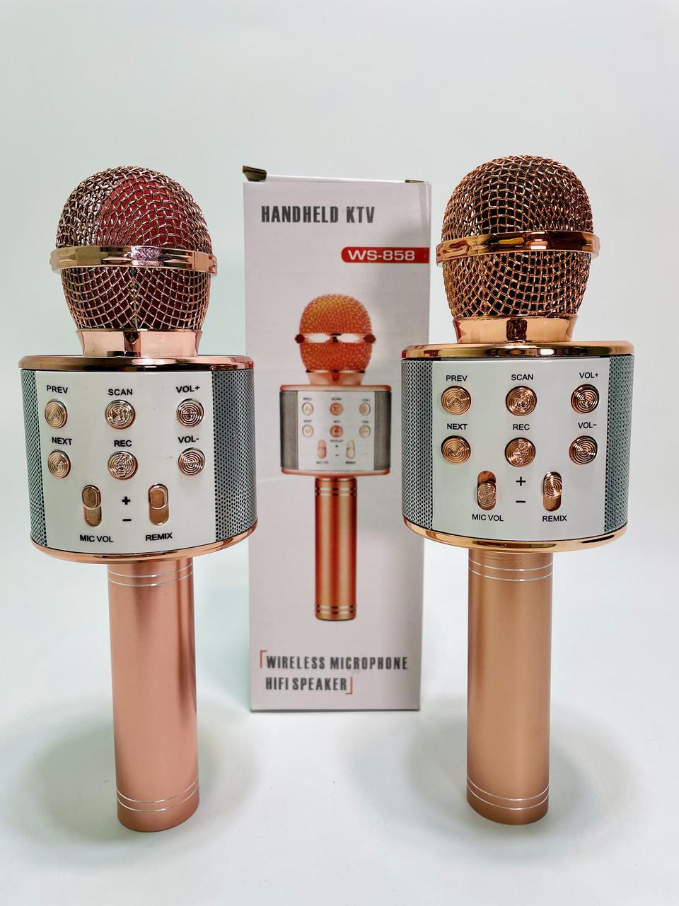 Микрофон С 60087 50 караоке/bluetooth/USB/колонка/в коробке