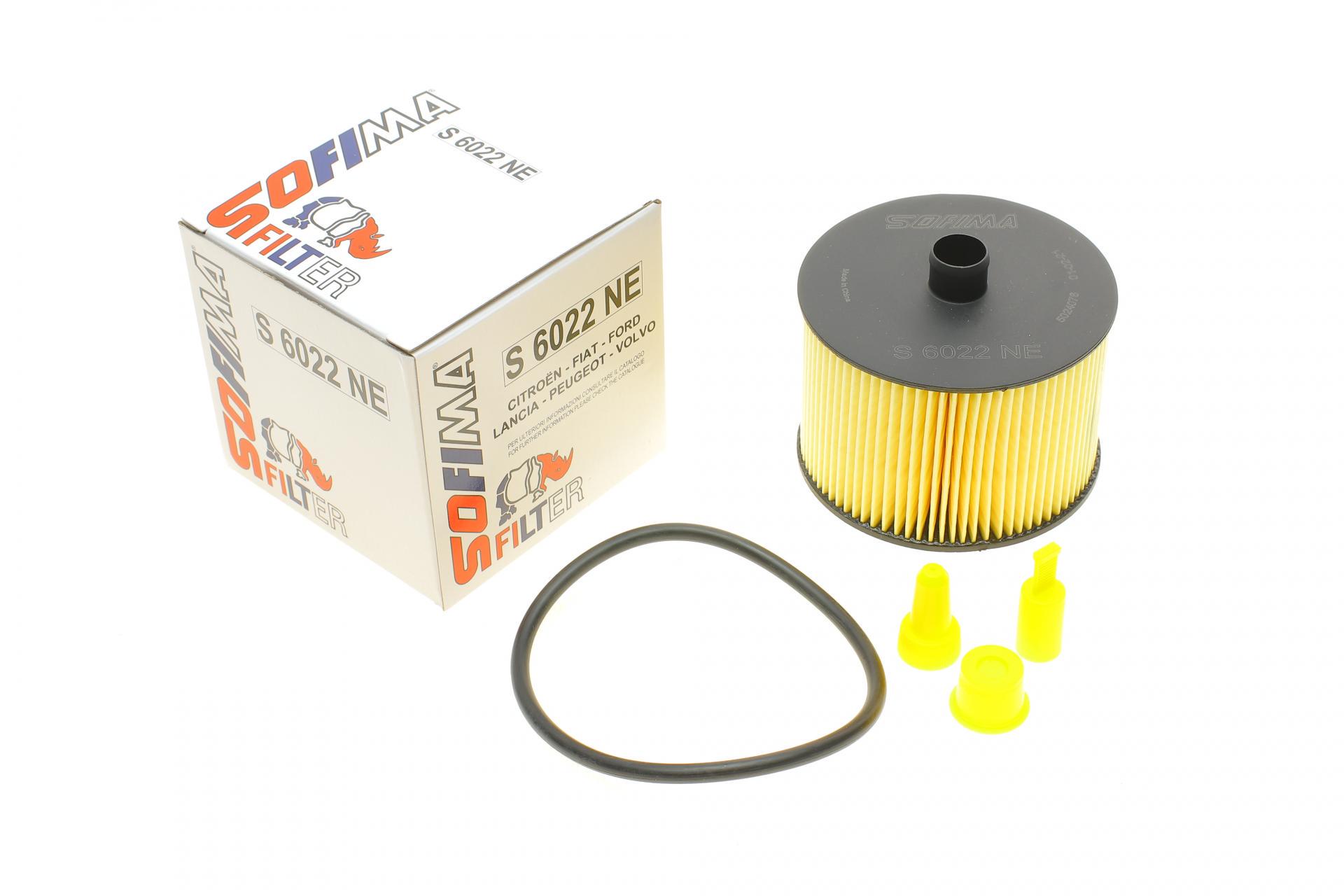 Фільтр паливний SOFIMA для Fiat Scudo/Citroen Jumpy/Peugeot Expert 2,0JTD/HDI 07- (S 6022 NE)