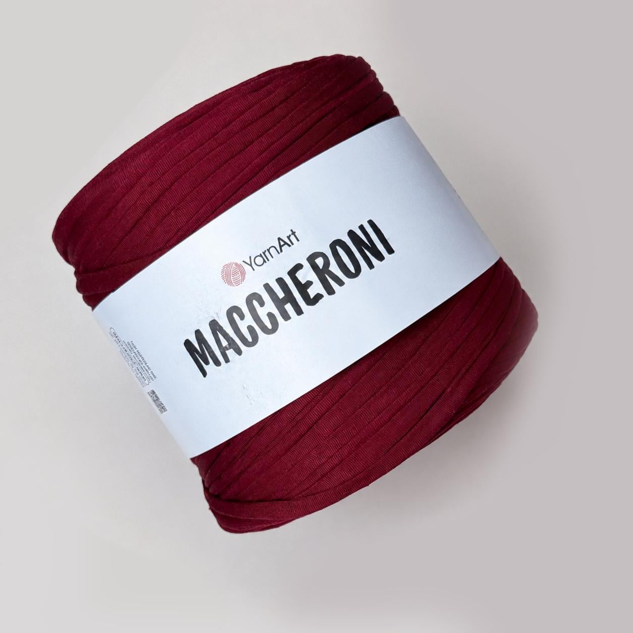Пряжа плоская YarnArt Maccheroni трикотажная Бордо (2574895930) Пряжа плоская YarnArt Maccheroni трикотажная Бордо (2574895930)