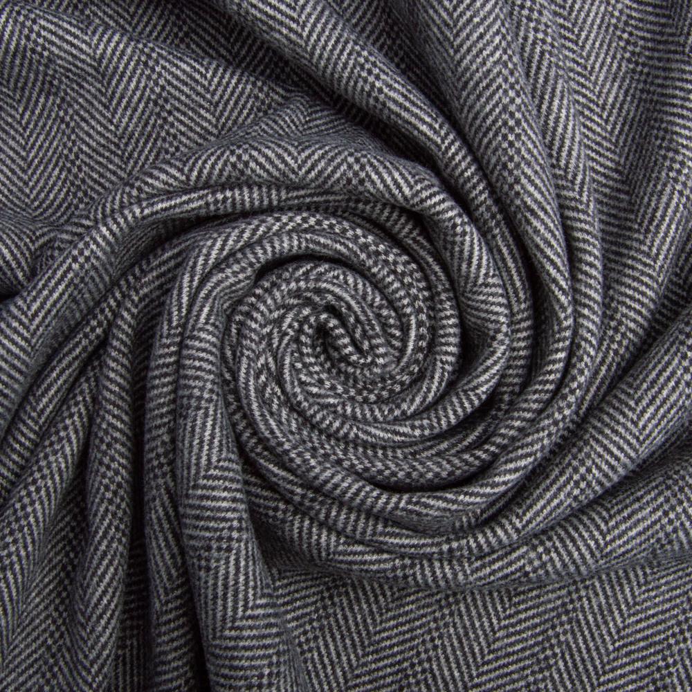 Ткань трикотаж Елка V-1 Елка 350 гр/м2 150 см Серый (25737)