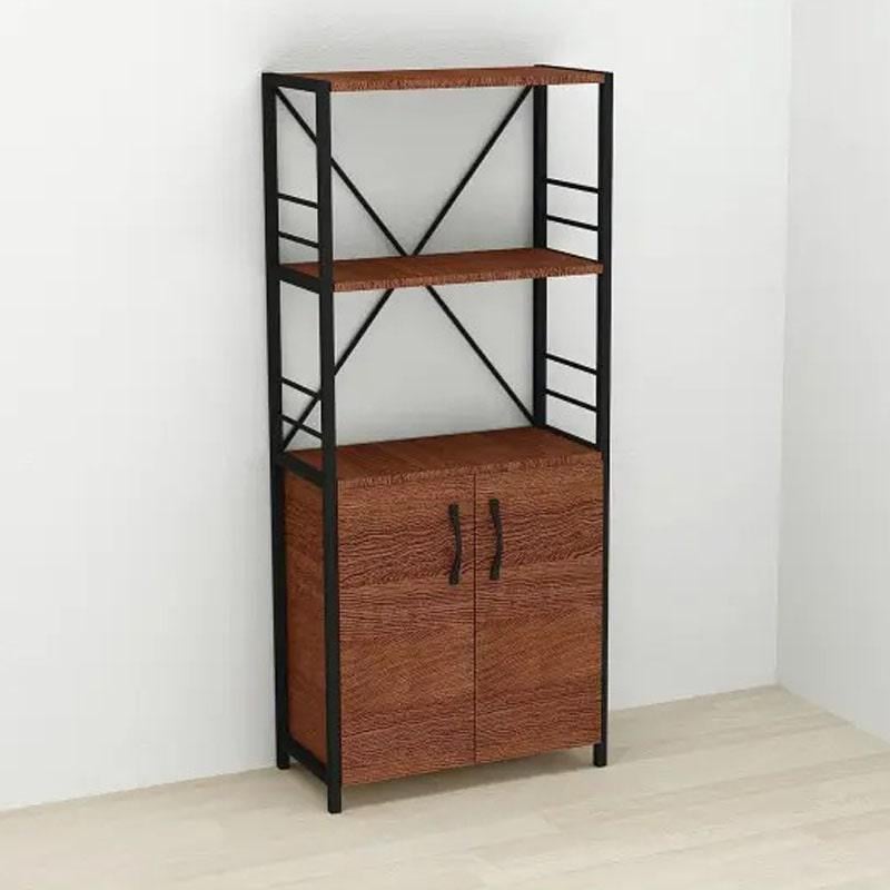 Этажерка Ferrum-decor Коннект 3/60 с тумбой ДСП 144x60x28 см Черный/Венге (FRD-105534) Этажерка Ferrum-decor Коннект 3/60 с тумбой ДСП 144x60x28 см Черный/Венге (FRD-105534)