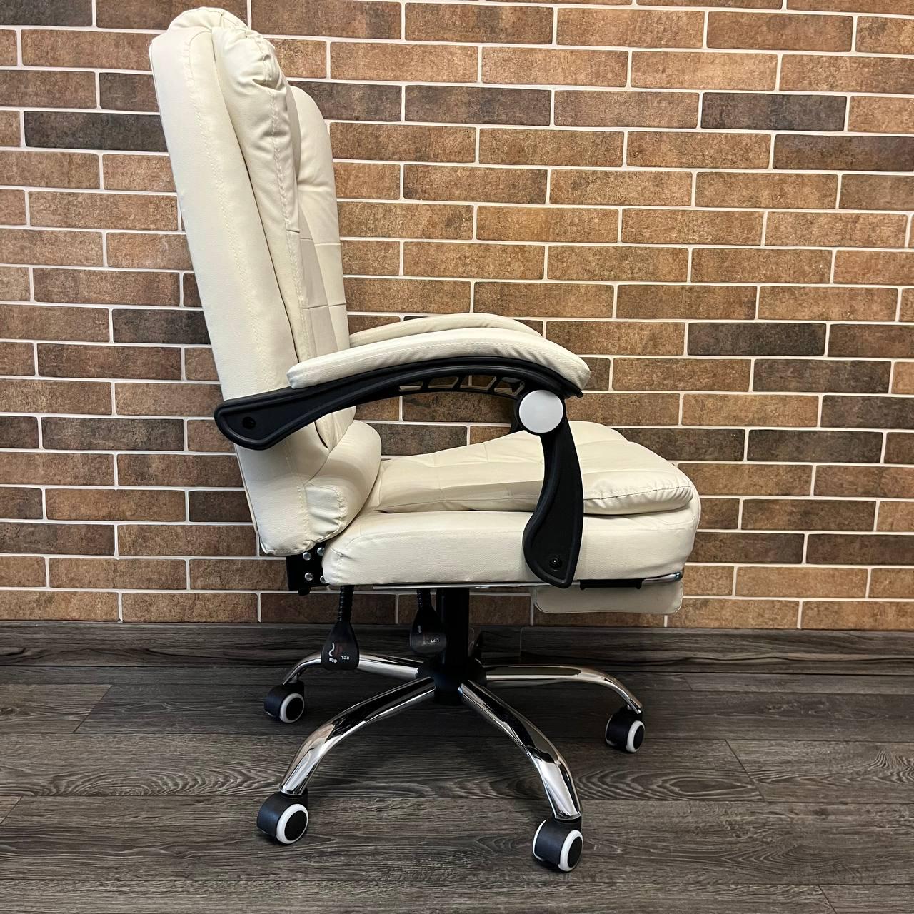 Крісло офісне BOSS KO22K Бежевий - фото 12