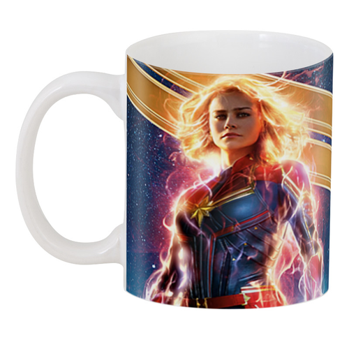 Чашка GeekLand Captain Marvel 330 мл (CМ.02.05)