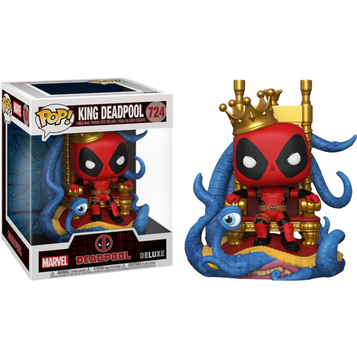 Фігурка Funko Pop Король King Deadpool 15 см - фото 2