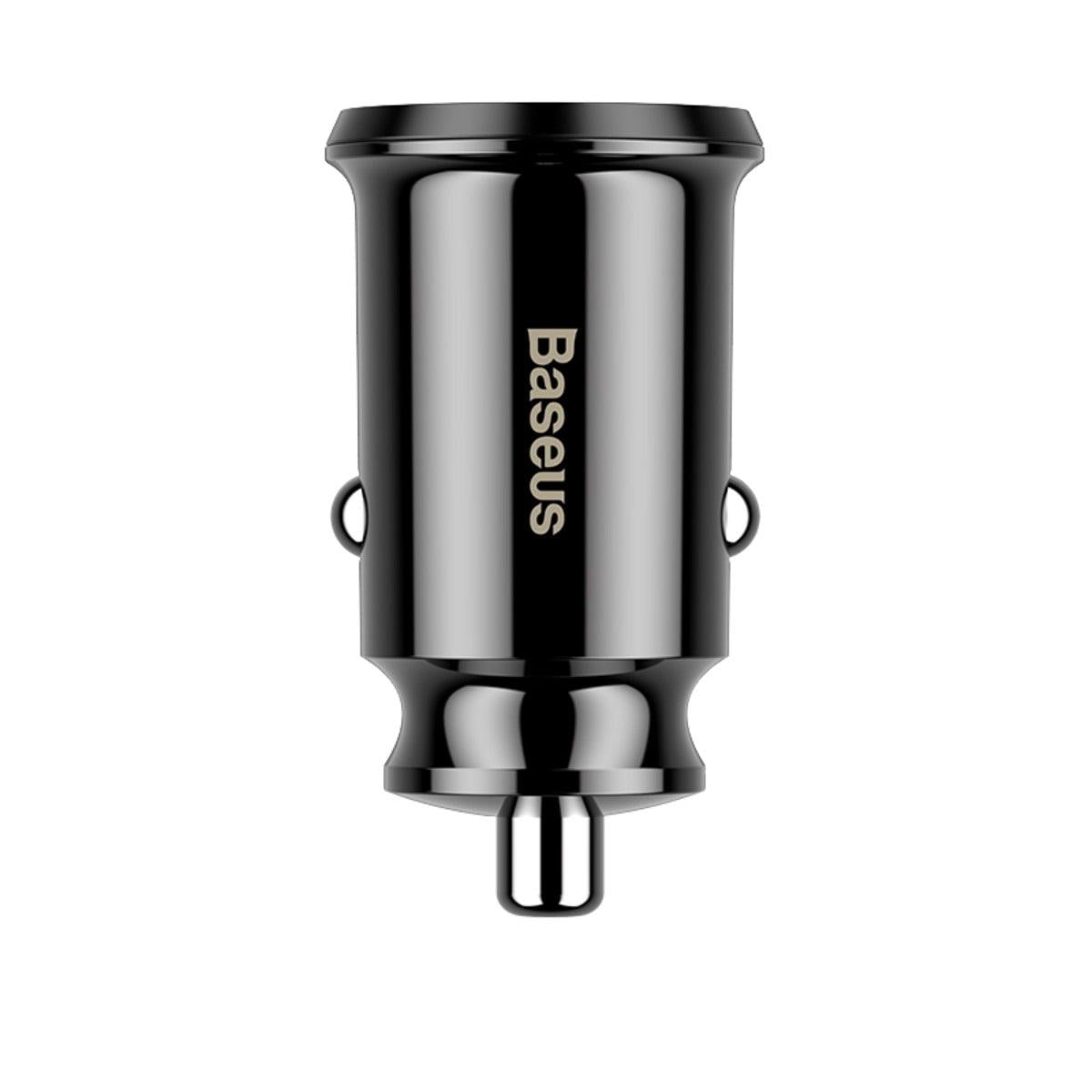 Автомобильное зарядное для телефонов BASEUS Grain Car Charger 3,1A Black (24826)