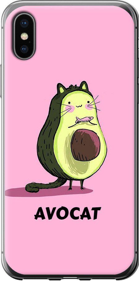 Чехол на iPhone X Avocat (4270t-1050-42517)