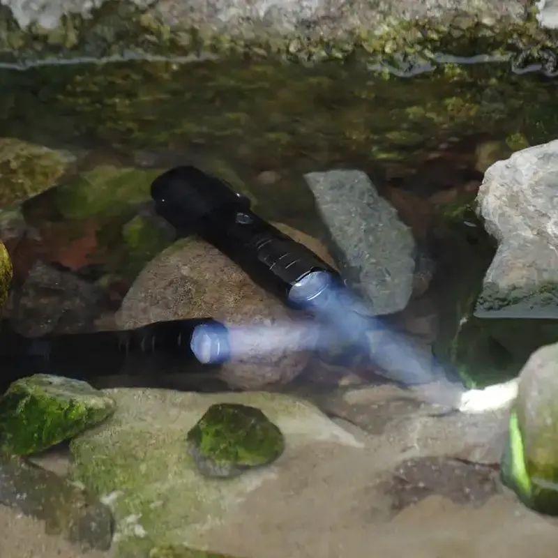 Запальничка металева водонепроникна USB з ліхтариком/з вбудованим акумулятором/електроімпульсна 2 дуги Чорний - фото 7