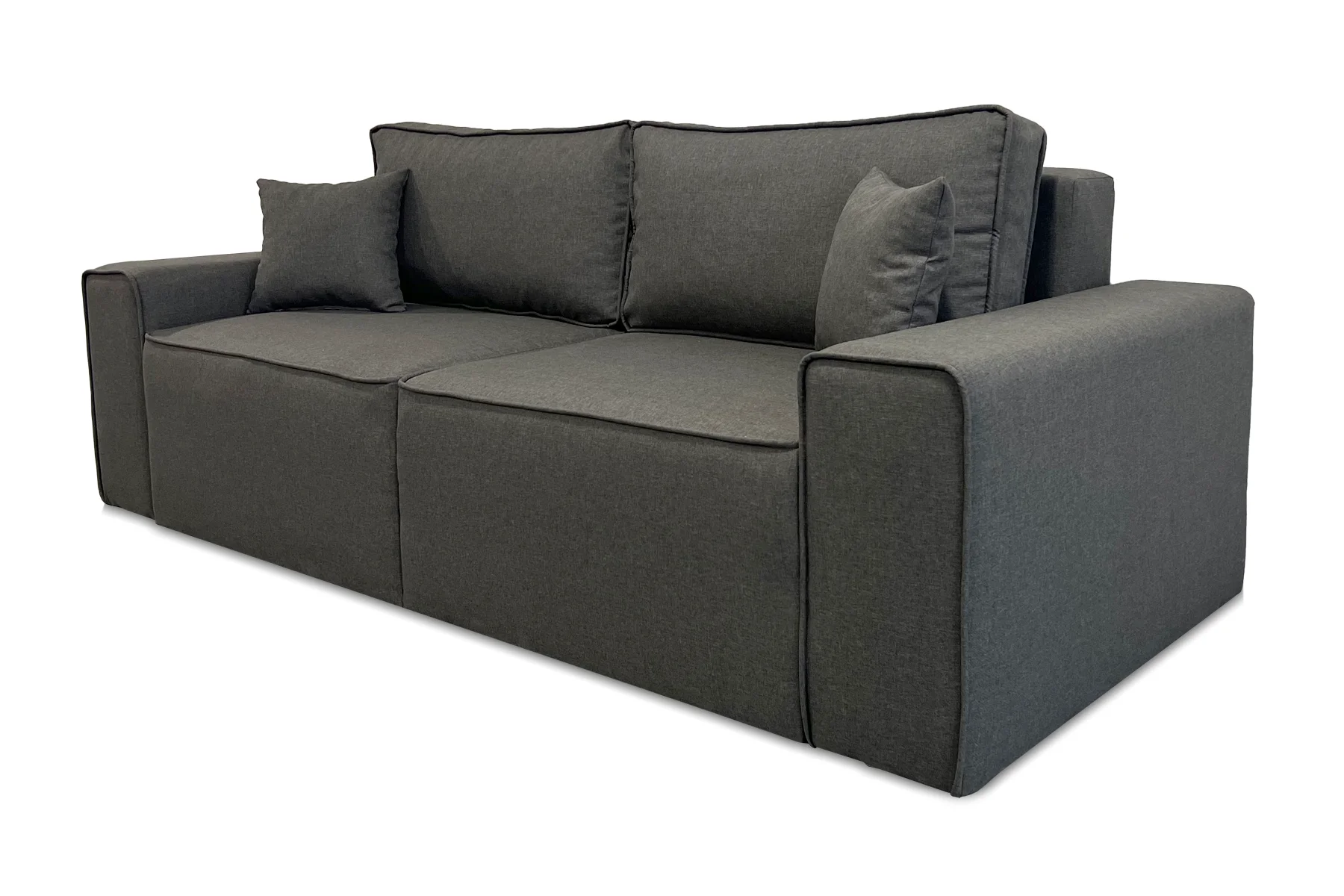 Диван Манго 255х110 см Темно-серый (28118912) - фото 1