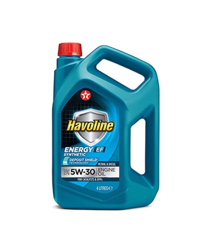 Моторное масло Texaco Havoline Energy EF C1/C2 5W-30 4 л (801373MHE)